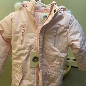 London Fog Light Pink Quilted Jacket